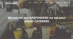 Desktop Screenshot of coupleofbartenders.com